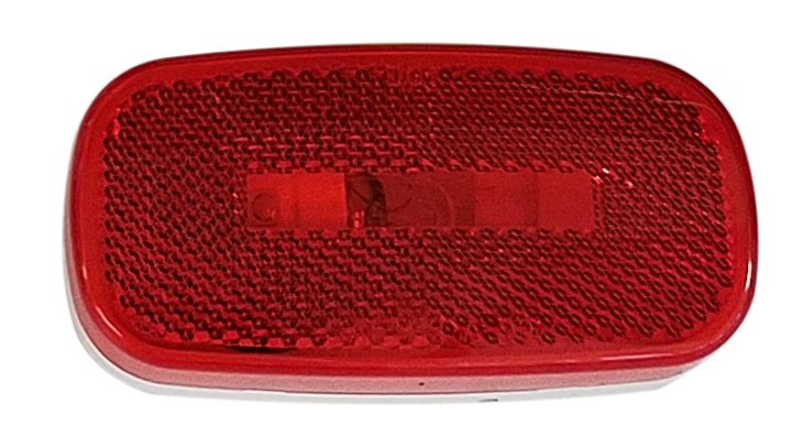 Anderson Marine Division Peterson Manufacturing M108WR Red Oval Sidemarker Light With Built-in Side